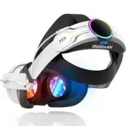 RGB Elite Head Strap with 10000mAh Battery For Meta Oculus Quest 3S VR Headset