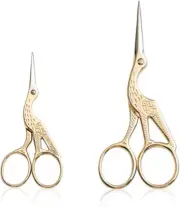 Embroidery Scissors, Stork Scissors for Sewing, Craft, Art Work & Everyday Use,