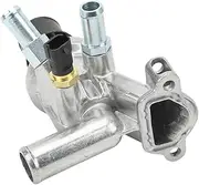 Thermostat Assembly Thermostat Water Housing Kit 68028074 Compatible For JEEP CHEROKEE LIBERTY