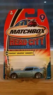 Matchbox Hero City Collection Pontiac Solstice Concept #64