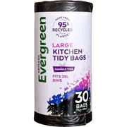 Armada Evergreen Kitchen Tidy Garbage Bags Large 30 pack