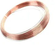 1M Diameter 0.2/0.3/0.4/0.5/0.6/0.8/1/1.2/1.5/1.8/2/2.5/3mm Copper line T2 Copper Red Copper Line Bare Wire 99.90% (Color : 0.3x1000mm)