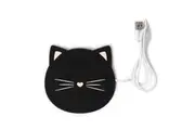Legami 10cm Warm It Up USB Coffee Mug Cup Drink Warmer Heating Plate Coaster Cat