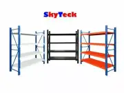 4M*2.4M*0.6M Storage Shelves Garage Warehouse Rack Shelving Steel 800KG s1