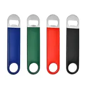 Stainless Steel Flat Bottle Opener Bartender Bottle Opener for Bar, Simple Effective Beer Openers