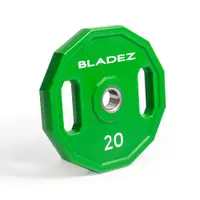 在飛比找蝦皮商城優惠-【BLADEZ】OP5-CPU奧林匹克包膠槓片-20KG(二