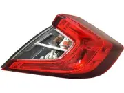 Right Outer Tail Light Assembly For 16-18, 20-21 Honda Civic EX EX-L EX-T MB68D8 (for: Honda Civic)