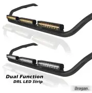 Roof Bar + LED Bars x3 For Iveco Stralis Cube + Hi-Way Active Space Time - BLACK
