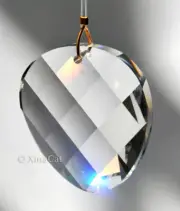 Swarovski 8950-0041 Wavelet Crystal Clear Prism Suncatcher w Logo - 25mm or 35mm