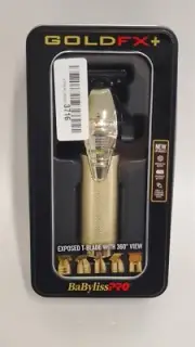 BaBylissPRO GoldFX+ Professional Barber Cord/Cordless Hair Trimmer FX787NG NEW