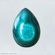 Malachite Teardrop Cabochon Crystal Emotional Healing Spiritual Metaphysical