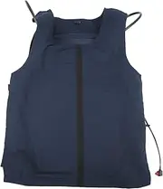 [Generic] Cooling Vest for Men Women, Water Circulation Cooling Polyester TPU Adjustable Tightness Self Suction Pump Ice Vest Outdoor Travel, Body Cooling Lightweight Ice Shirts for Summer