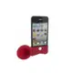 iphone留聲機造型 擴音喇叭(紅)