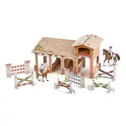 Papo France Winter Pony Club Kids/Children Collectible Toy Figurine Play Set