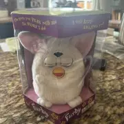 Rare New Furby 70-800 Series 1 Tiger Snowball Electronic Toy - Rare Eyes Closed.
