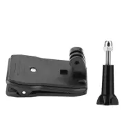 Camera Backpack Clip Shoulder Strap Holder Riding Bracket for Action/360/Pocket