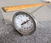Thermometer Dwyer Industrial Bimetal long reach dial 124600-05 12460 24" stem OS