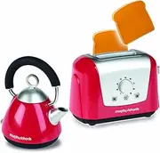 Casdon Morphy Richards Kettle and Toaster Playset, Red