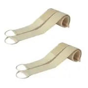 Back Wash Sponge Strap Brush – 2-Pack Exfoliating Shower Scrubber for Body