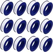 HEALEEP 20pcs PTFE Sealant Tape Adhesive Plumbing Tape for Airtight Connections High Temperature Resistant for Home Maintenance Repairs