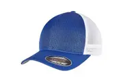 Flexfit Unisex Adult Omnimesh Mesh Two Tone Cap (Royal Blue/White) - UTRW8069