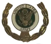 3 Pack United States Army Emblem Wreath Motorcycle Hat Cap Lapel Pin MS-748