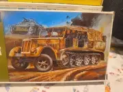 Hasegawa 1/72 German 8 ton Half Track – Complete