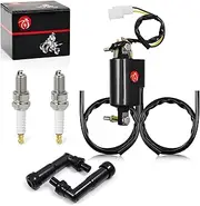 MOTO1988 Ignition Coil and Spark Plug For HONDA CB250 CB400 CB450 CM400 CM450 1979-1985