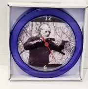 Halloween Jason 7" Purple novelty wall/desk clock Brand new