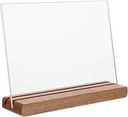 Menu Display Stand Holder for Shops Display Board for Menus Flyers Advertisements Multipurpose Label Display Rack Easy to Use and Reliable