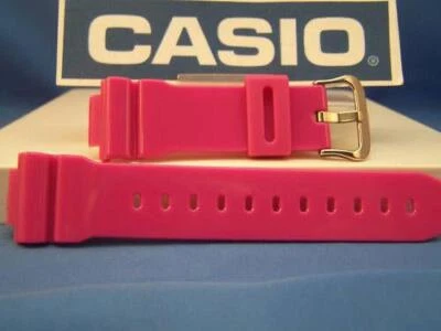 Casio watch band DW-6900 CS-4. Lavender / Hot Pink G-shock 16mm Resin Strap