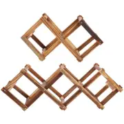 2pcs Wine Racks Wine Bottle Shelf Wine Glass Rack Kitchen Wine Rack