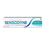 Sensodyne Deep Clean 70g Toothpaste, Advanced cleaning and lasting freshness 70g
