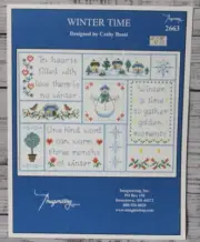WINTER TIME cross stitch chart IMAGINATING