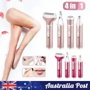 4 in 1 Women Electric Hair Removal Epilator Body Facial Hair Removal Shaver Set