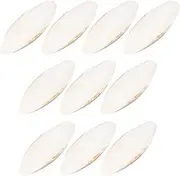 Cuttlebone Toys for Birds, 10 Natural Cuddle Bone Parrot Chew Toys Chewing Cuttlefish Bone Bird Cuttlebone for Parakeets Cockatiel Macaw Conur (10cm)