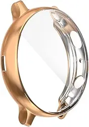 COHEALI Electroplate Rose Protective Frame Cover for Watch Active Scratch Resistant Stylish TPU Case for Enhanced Elegance and Safety Easy Installation