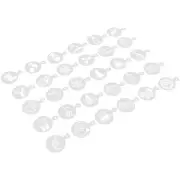 2X(30 Pieces Cookie Stencils Cake Templates Coffee Stencils Reusable3210