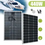 440W Mono Bifacial Shingled Solar Panel 400W 12V Mono Caravan Camping Charging