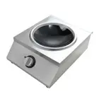Benchstar Ceramic Induction Wok w/ Stainless Steel Body IW500 GRS-IW500
