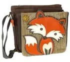 Chala Fox Deluxe Messenger (Brown) NWT
