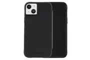 Case-Mate Leather Wallet MagSafe Case (Suits iPhone 14 Plus) - Black