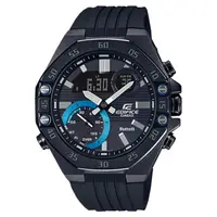 在飛比找momo購物網優惠-【CASIO 卡西歐】EDIFICE 藍牙智慧錶 雙顯 男錶