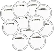 Healvian 30pcs Acrylic Design Button Badges Kit with Pin Round Badges for Craft Supplies Durable Non Fragile Material Easy to Assemble for Personalization and Group Projects