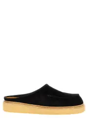 [Marni] Marni-Suede Sabots Flat Shoes Nero-Uomo 43IT Black