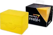 BCW Spectrum Prism Deck Case, Xanthic Yellow