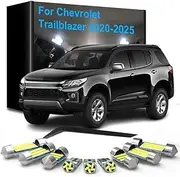 13pcs Car LED Interior Lights, For Chevrolet Trailblazer 2020 2021 2022 2023 2024 2025 Map Dome Trunk License plate Lamps