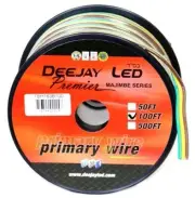 Deejay LED TBH163B100 16ga 100ft Y/b/g Primary Wire