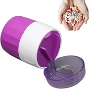 Pill Cutter for Small or Large Pills - Safe Pill Splitter | Portable Pill Cutter Splitter Pill Crushers for Men Women Elders