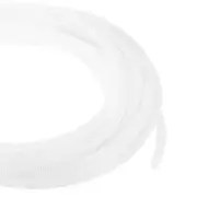 50ft 1/2 Inch White Wire Loom Split Tubing Cord Protectors Flexible Conduit